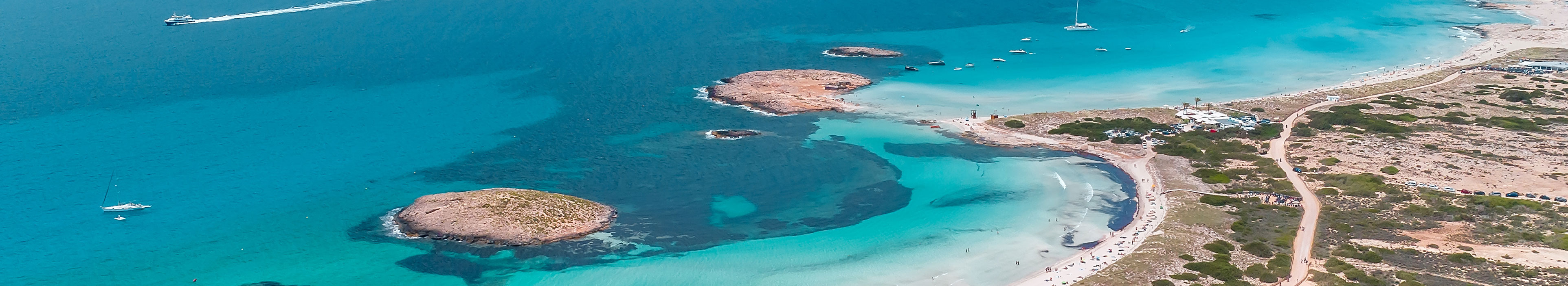 Atemberaubende Luftaufnahmen von Formentera, den Malediven Europas