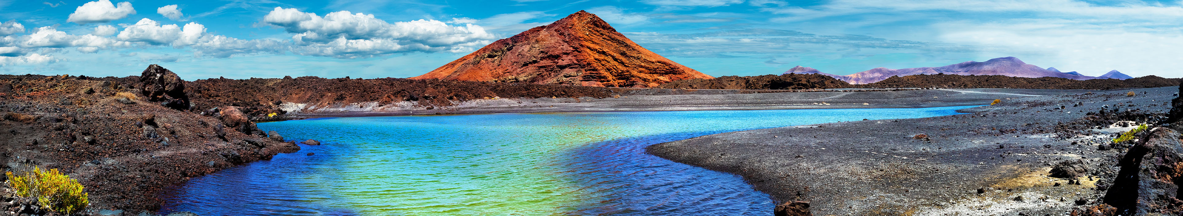 Vulkanlandschaft im Timanfaya Nationalpark auf Lanzarote