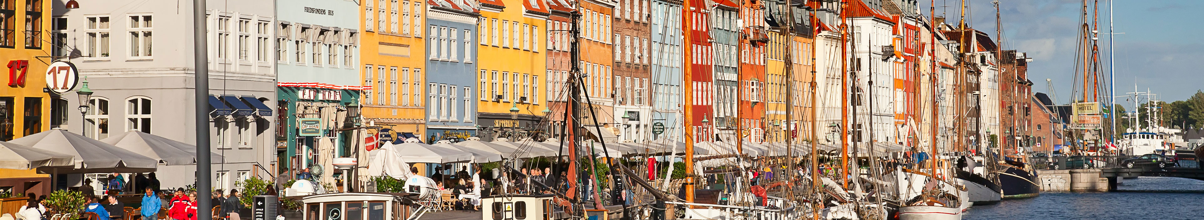Nyhavn in Kopenhagen in Dänemark