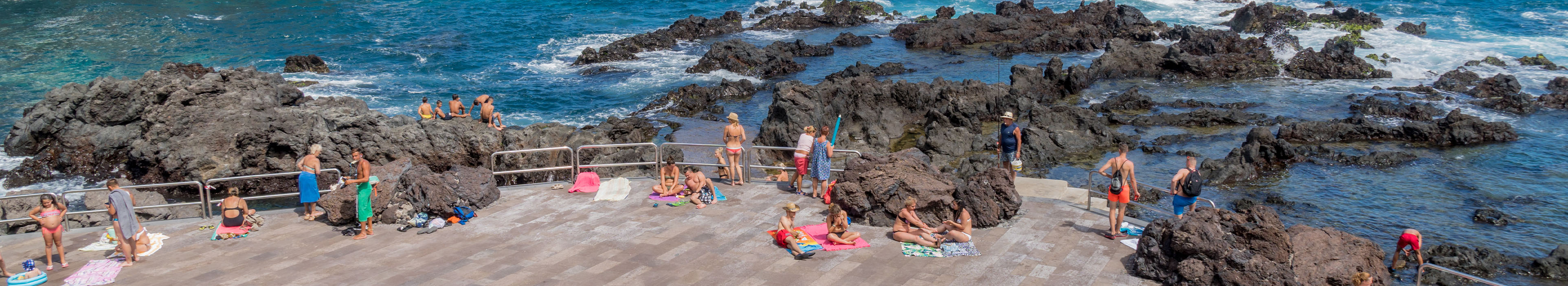 Felsige Küste auf Teneriffa