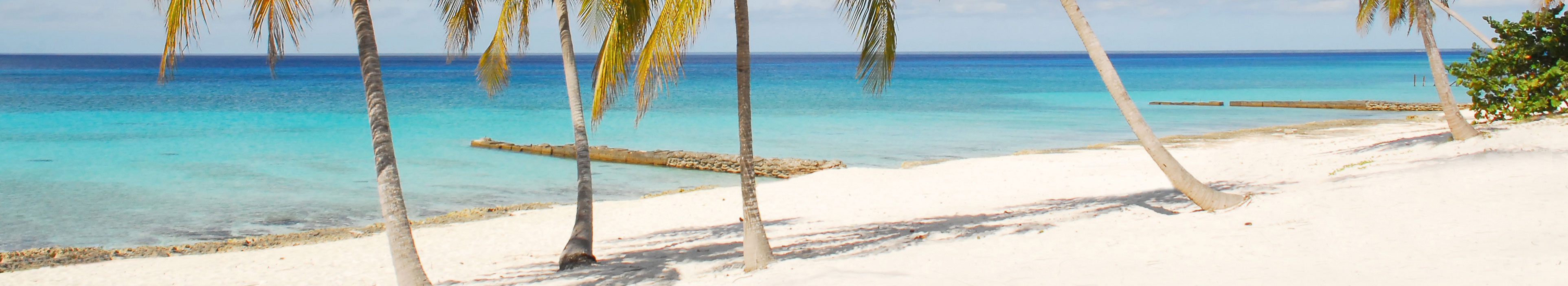 Ein paradiesischer Strand auf Kuba