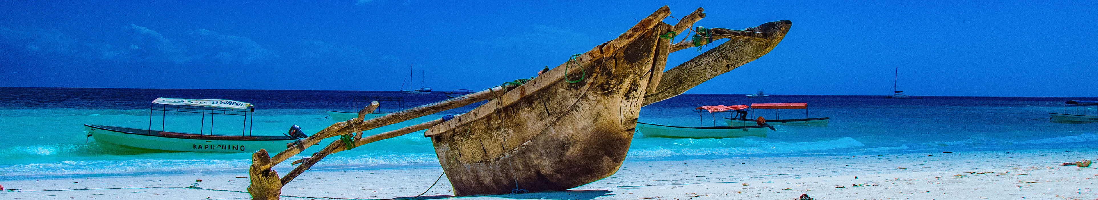 Boot auf Sansibar