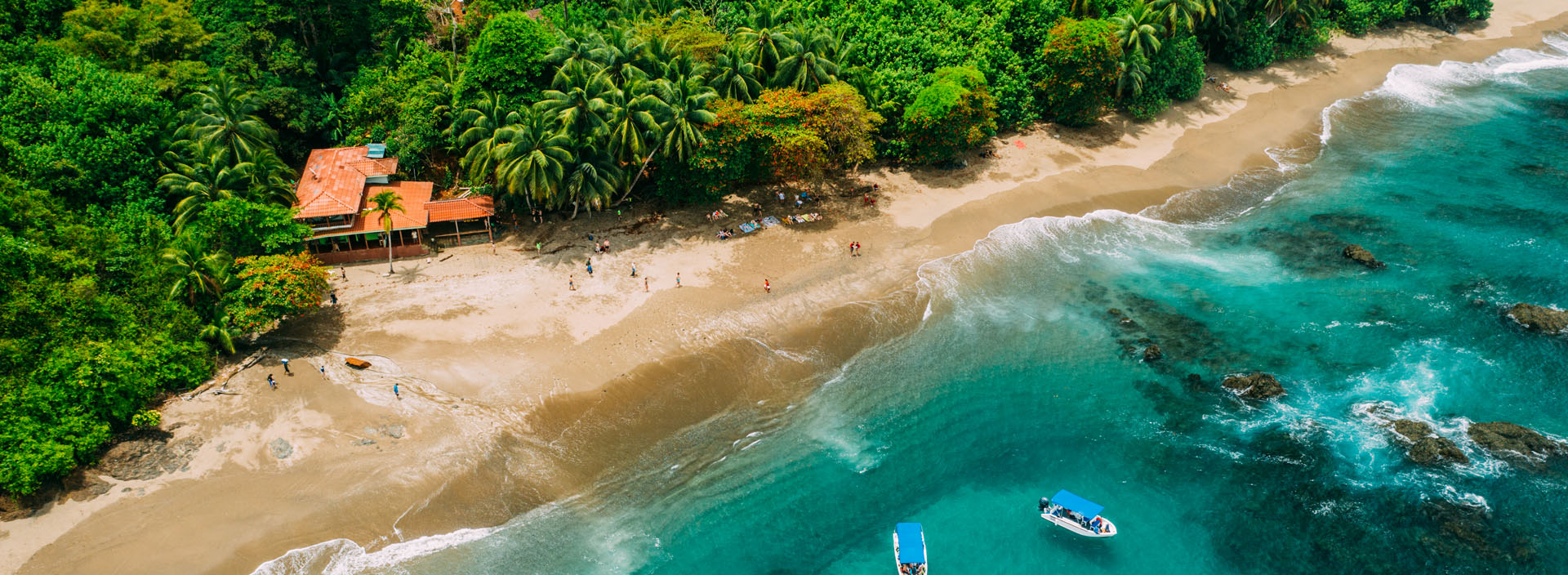Ein Strand auf Costa Rica