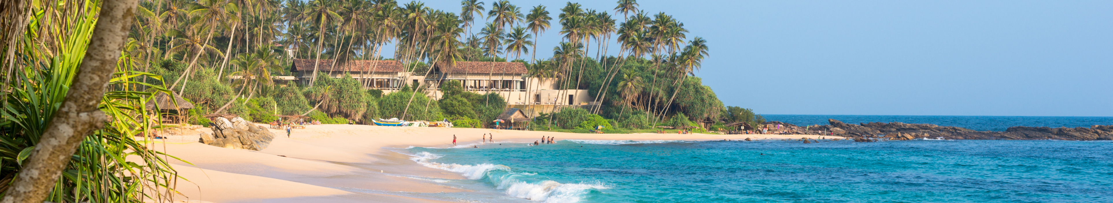 Amanwella-Strand in Tangalle im südlichen Sri Lanka
