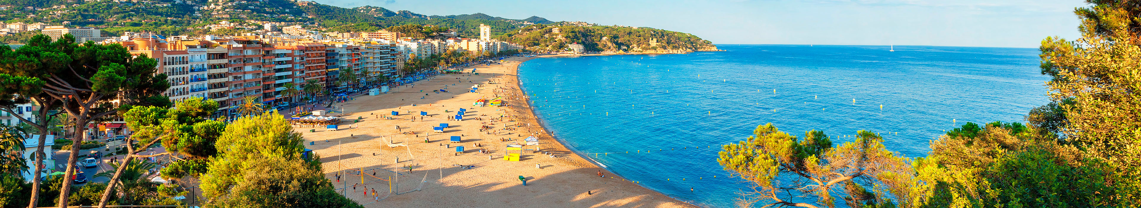 Sandstrand in Lloret de Mar