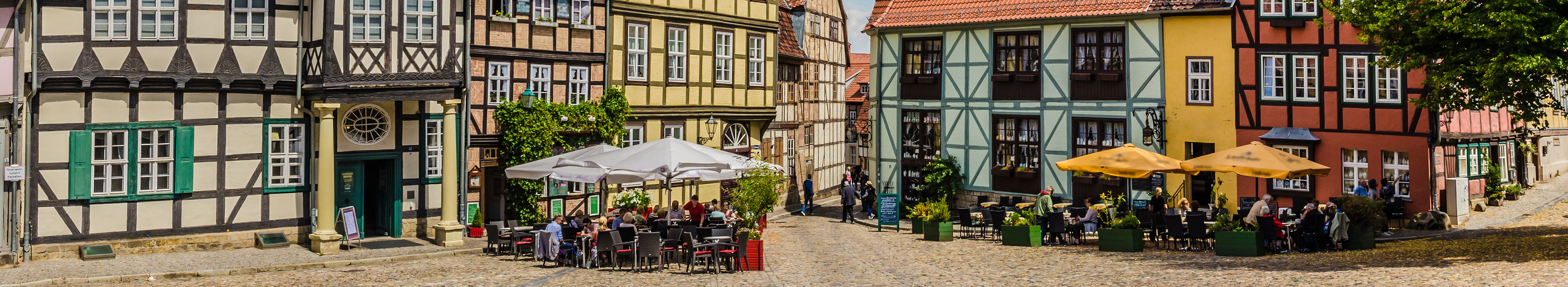 Schlossplatz in Quedlinburg