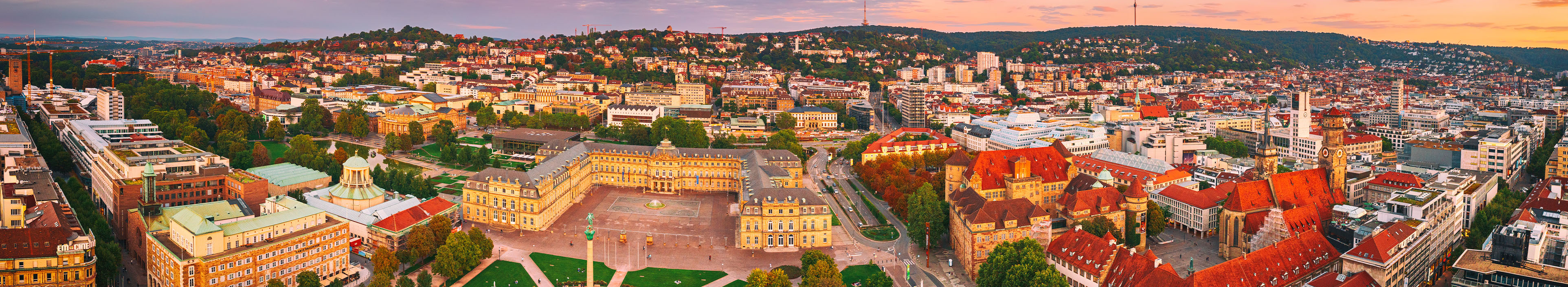 Schlossplatz in Stuttgart