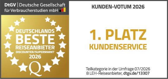 1. Platz Kundenservice“ (DtGV-Kundenbefragung)